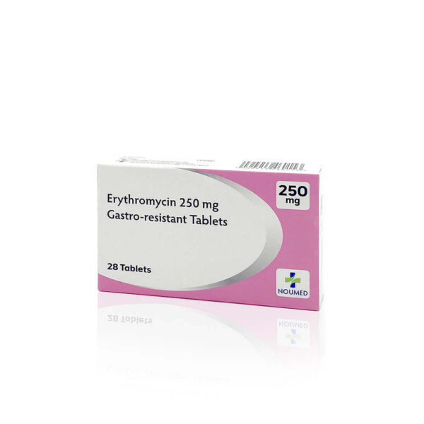 Erythromycin Tablets 250mg (28 pack)